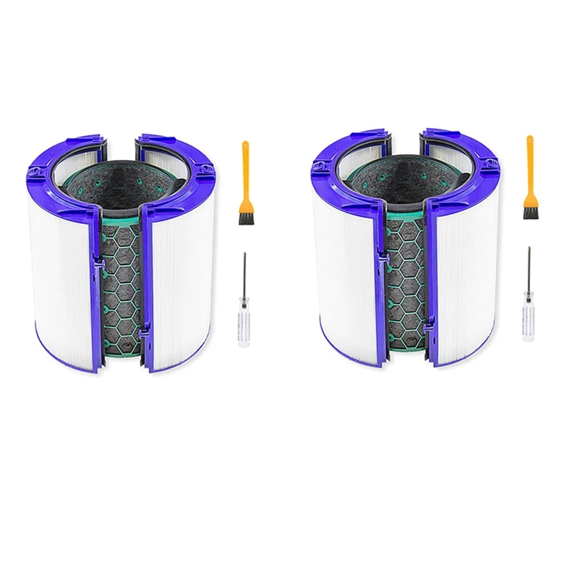 

2 шт., сменные Hepa-фильтры для очистки воздуха Dyson TP04 TP05 HP04 HP05 DP04