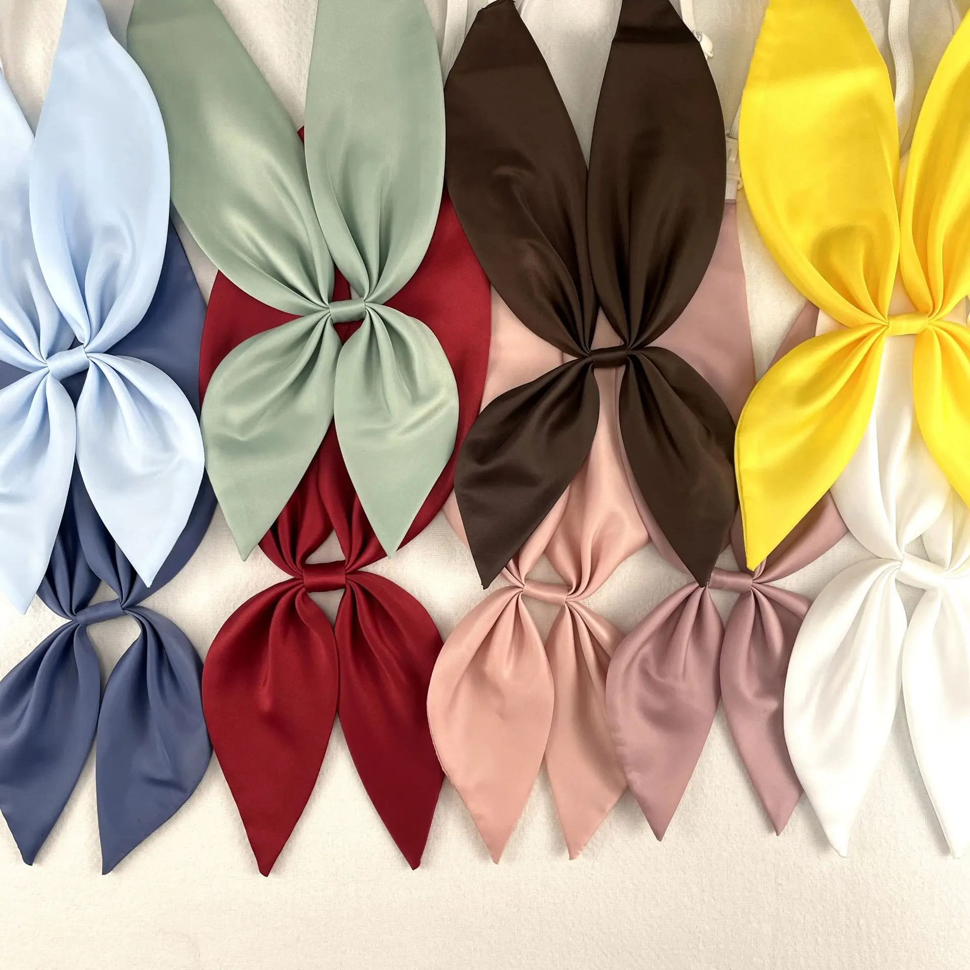 Женский галстук-бабочка классический для женщин деловой однотонный студентов JK