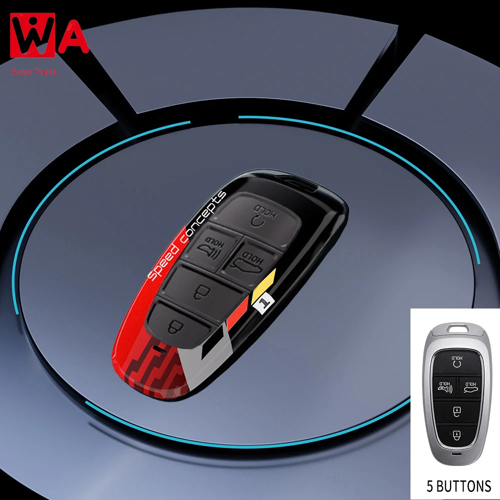 Новый дистанционный ключ Pittura 3 4 5 6 7 кнопок ФОБ крышка для 2020-2021 Hyundai Sonata Nexo DN8 Santa Fe