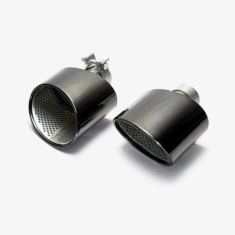 

High Quality Car Exhaust pipe A4 A5 A6 A7 Up To RS4 RS5 RS6 RS7 Muffler Tip Tailpipe