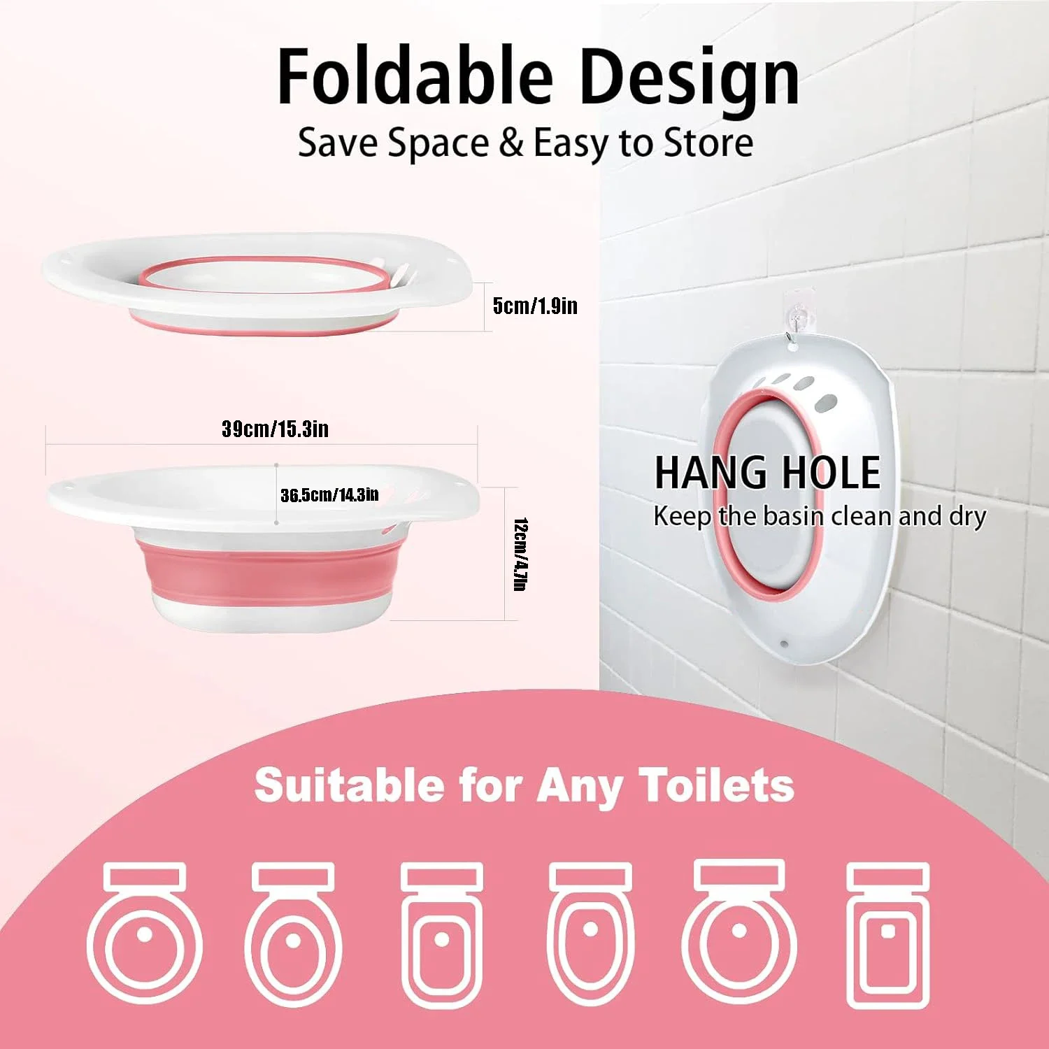 Сидячая ванна от геморроя для сиденья унитаза Уход за послеродовым периодом