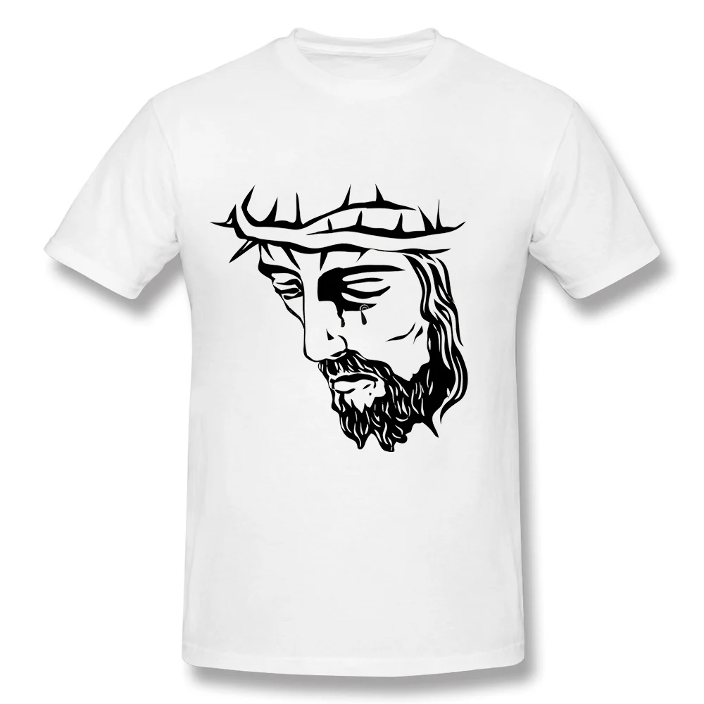 

CLOOCL 100% Cotton T-Shirt Jesus Cross Funny Tees Fashion Men's for Women Clothing Tee Shirts Short Sleeve Tops Drop Shipping