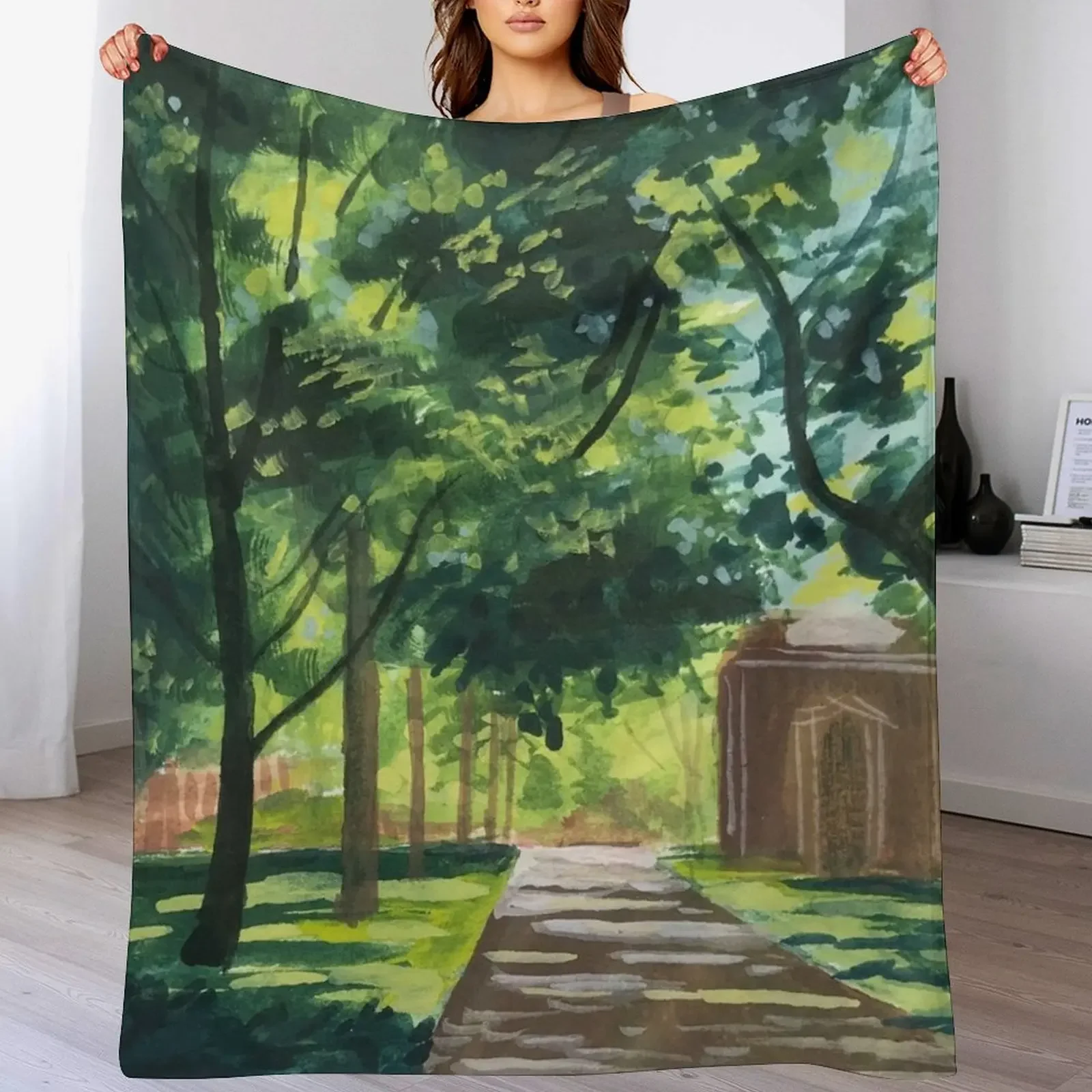 Одеяло Прогулка через яле из фланелевой ткани декоративное детское одеяло для