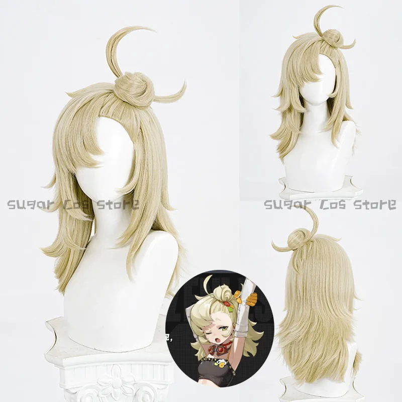 Парик для косплея из игры Zenless Zone Zero Piper Wheel длинные светлые волосы Sons of Calydon новый