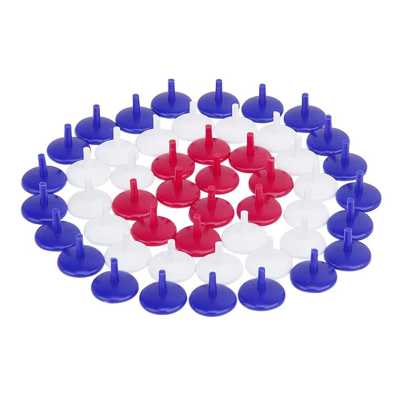 

50 PCS Golf Ball Marker 18mm Random Color