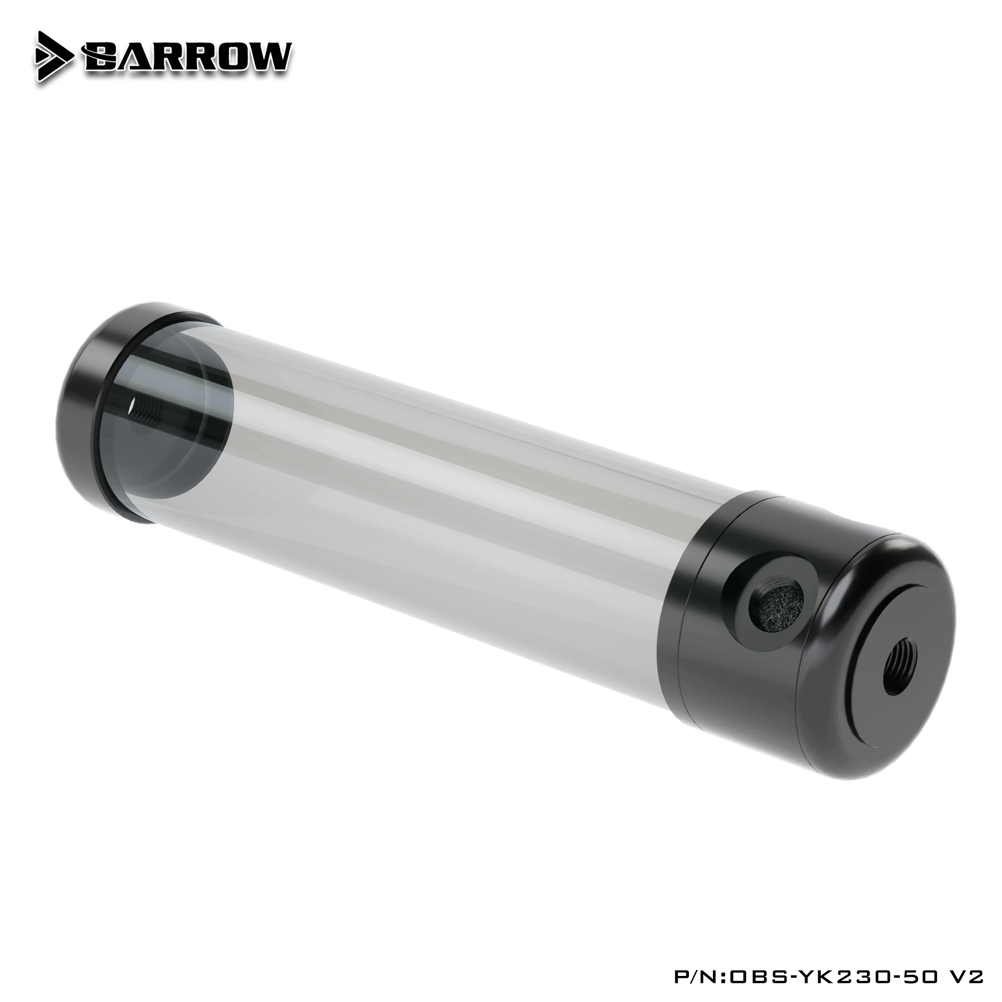 

Barrow OBS-YK-50 V2 New Cylindrical Water-cooled Water Tank Obsidian Version Variety Length