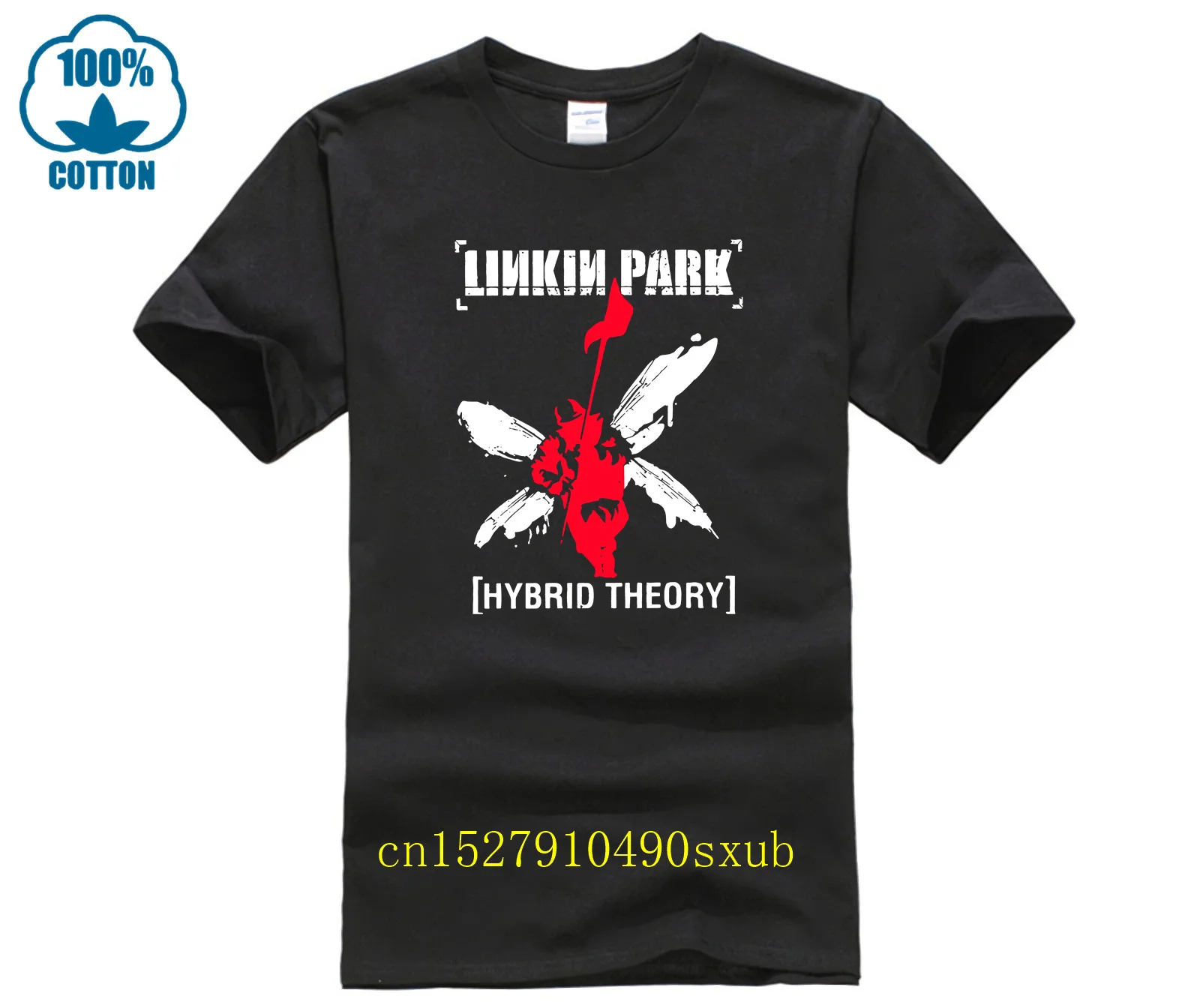 Футболка LinkinPark Hybrid Theory Мужская рубашка размеры от s до Xxxl летний сезон
