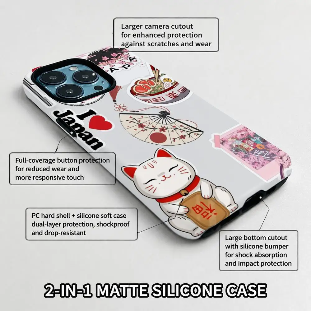 Фото Япония Токио Осака Канагава Материал чехла для телефона  Shell FOR IPhone 17 16 15 14 12 17Air 16e 13 Pro MAX 16Plus Cover №5