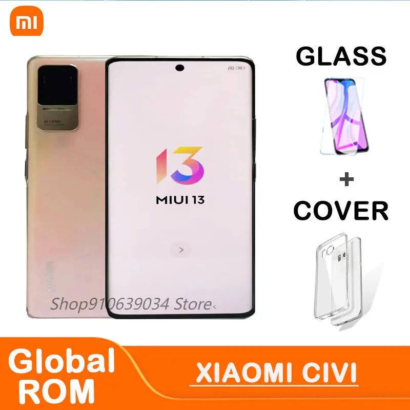 

Global Version Xiaomi Civi redmi 5G NFC Snapdragon 778G Smartphone 64 MP Camera Li-Po 4500mAh Battery 55W