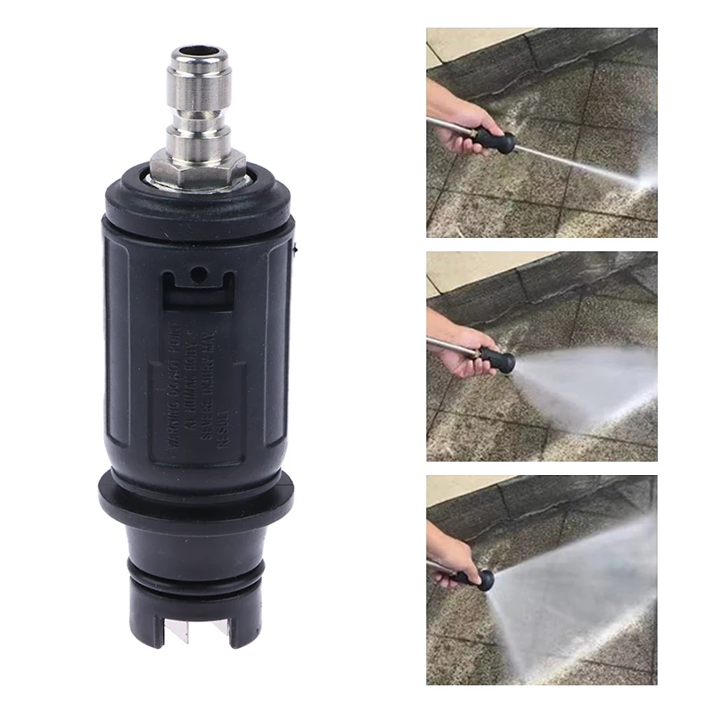 

Angle Adjustable High Pressure Washer Nozzle Sprayer With 1/4" Quick Plug Connect 3000 PSI