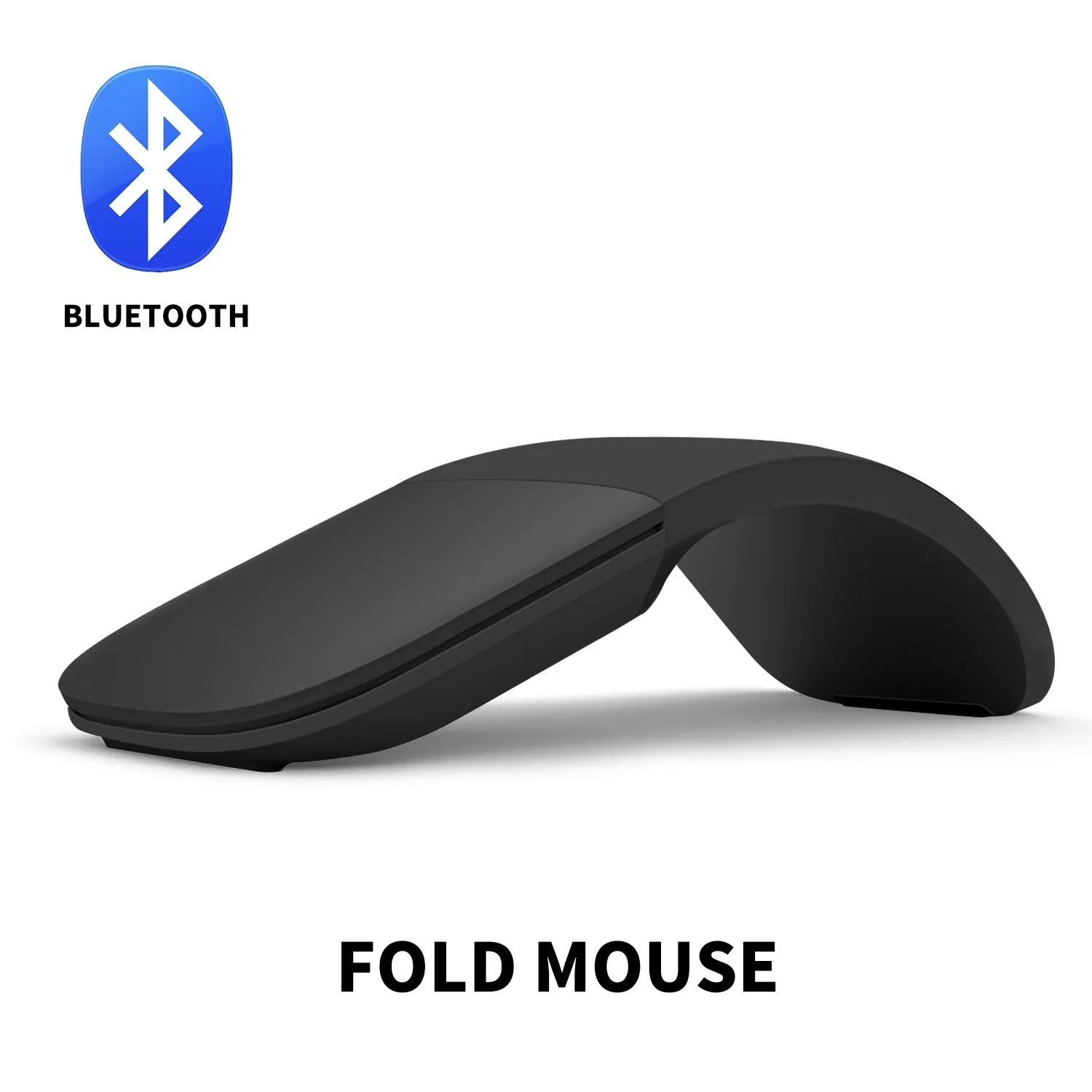 

2023 New Silent Wireless Folding Mouse for Microsoft Computer for mac/ OS Bluetooth-fit Recommend Sale