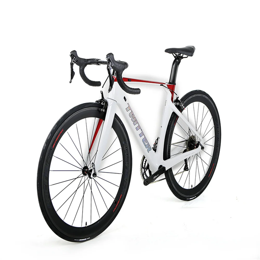 

TWITTER R5 700c углеродное волокно дорожный велосипед конкурент 22 скорости углеродная втулка c тормоз углеродное волокно велосипед рама велосипе...