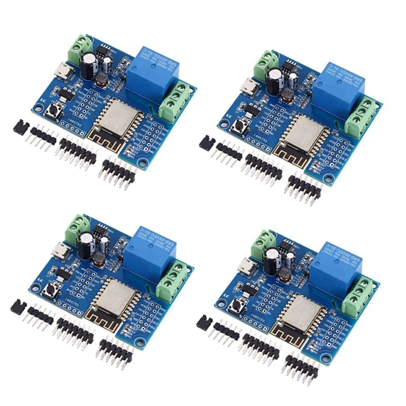 Модуль контроллера Wi-Fi 4X, 5 В, 8-80 в, ESP8266