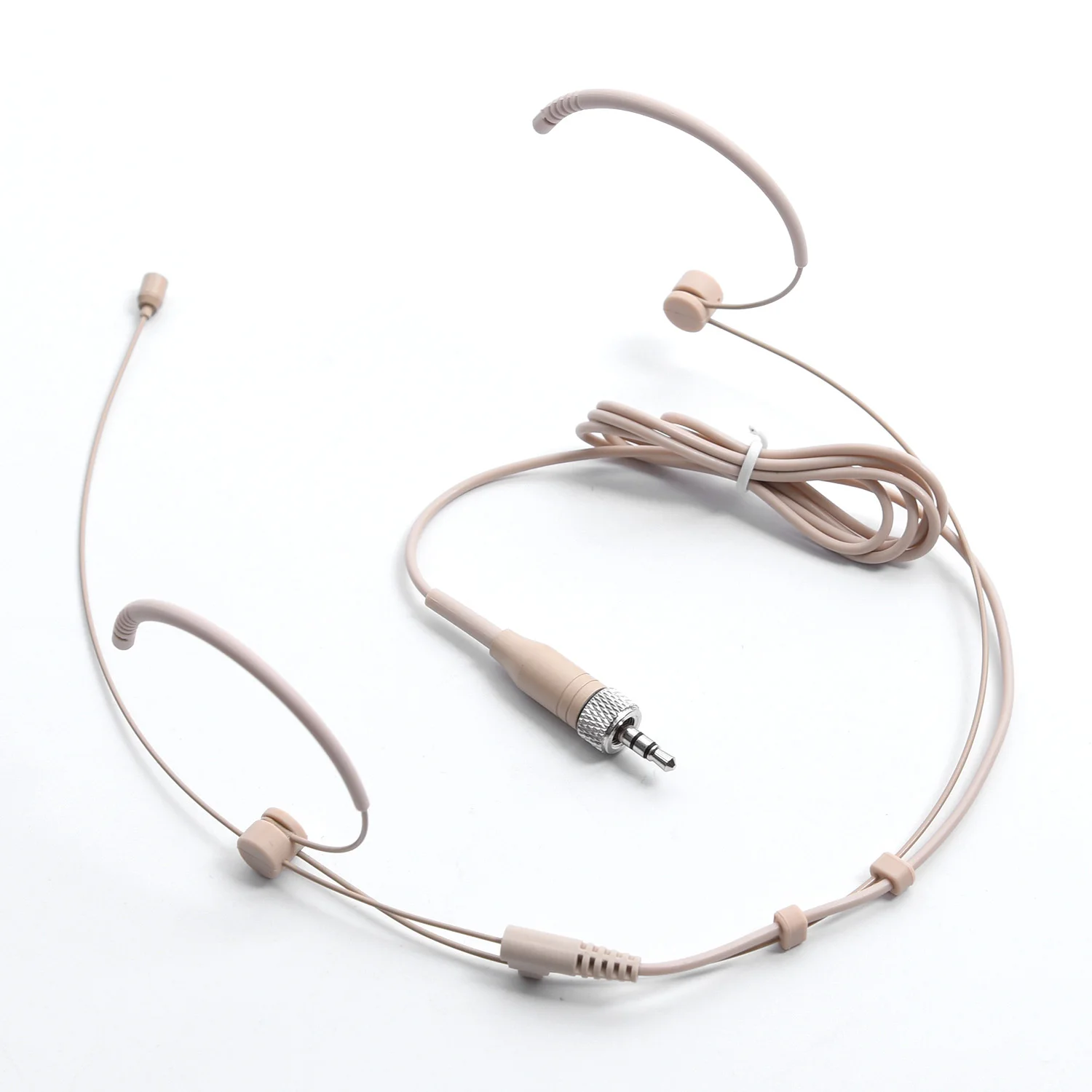 

~Double Earhook Headset Microphone Headband Head Wearing Mic For Shure 1Sennheiser Wireless 3.5mm Stereo Jack Plug