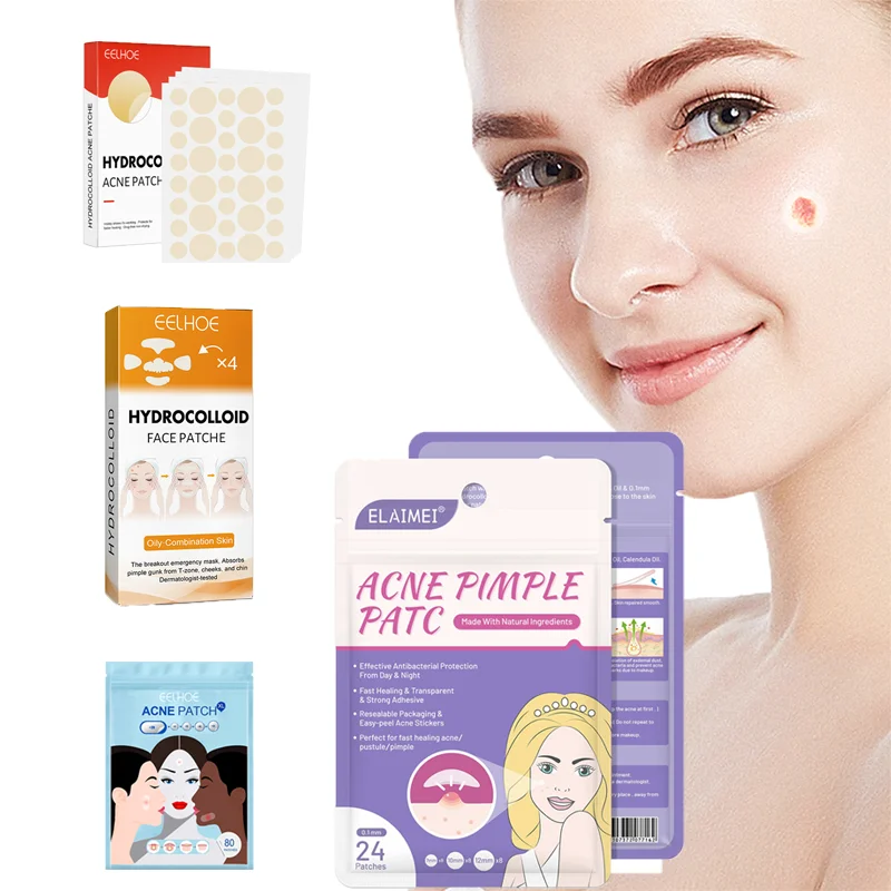 

2 Boxes Invisible Acne Patch Pimple Treatment Skin Tag Removal Sticker Blackhead Blemish Cleanning Stickers Face Skin Care Tools