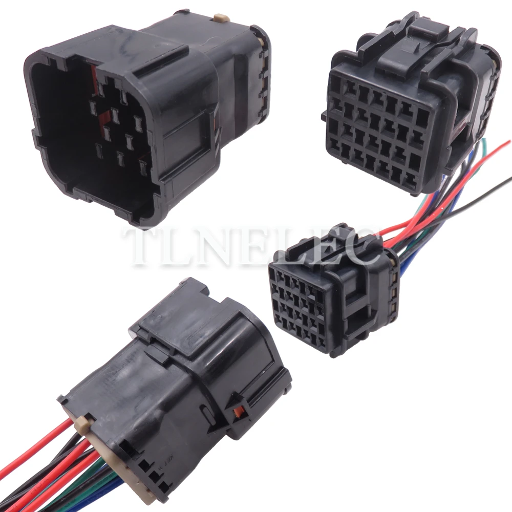 14-контактный автомобильный соединитель жгут проводов с проводами, автомобильные герметичные розетки 7222-7544-30 7123-7544-30 MG640352 MG610350