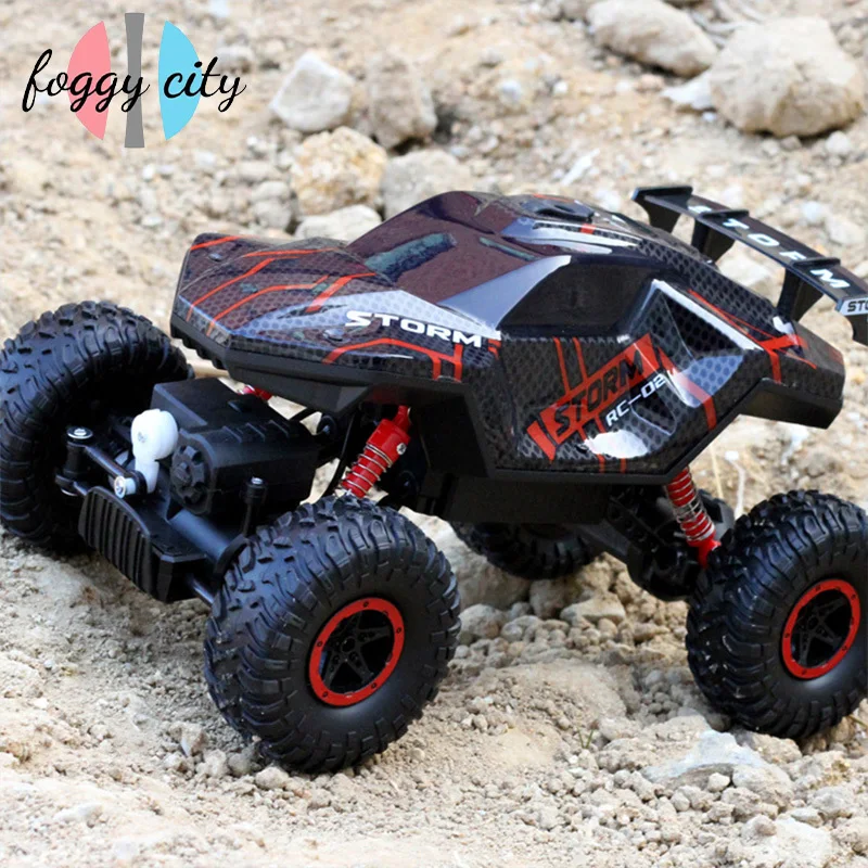 

Новинка 2,4g автомобиль с дистанционным управлением для скалолазания огни распылитель четырехколесный привод автомобиль с дистанционным управлением 1:16 внедорожник игрушечный автомобиль для скалолазания