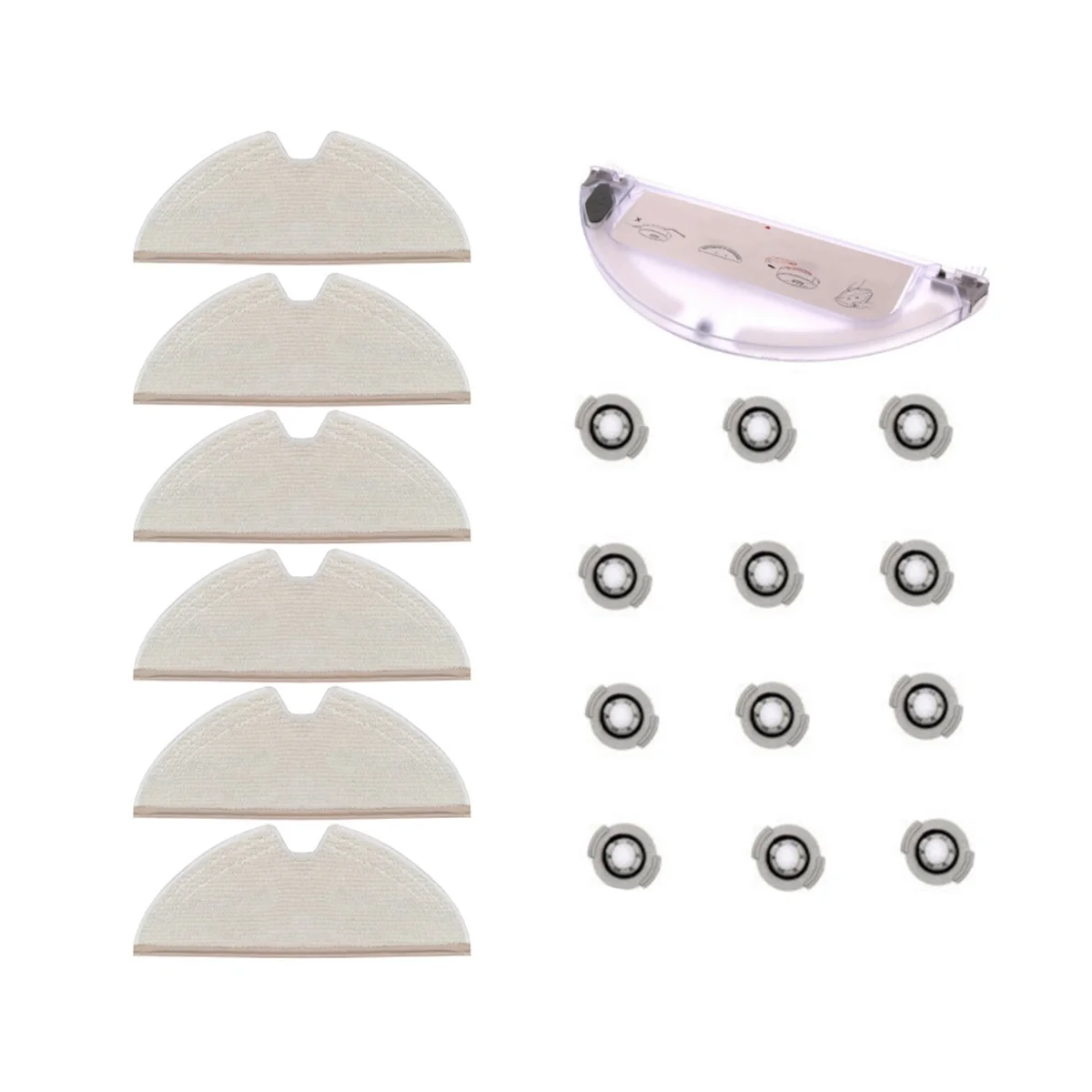 

For Sweeping Robot S5 Max S5 T7Pro T6 Pure Sweeping Robot Vacuum Accessories Water Tank Mop