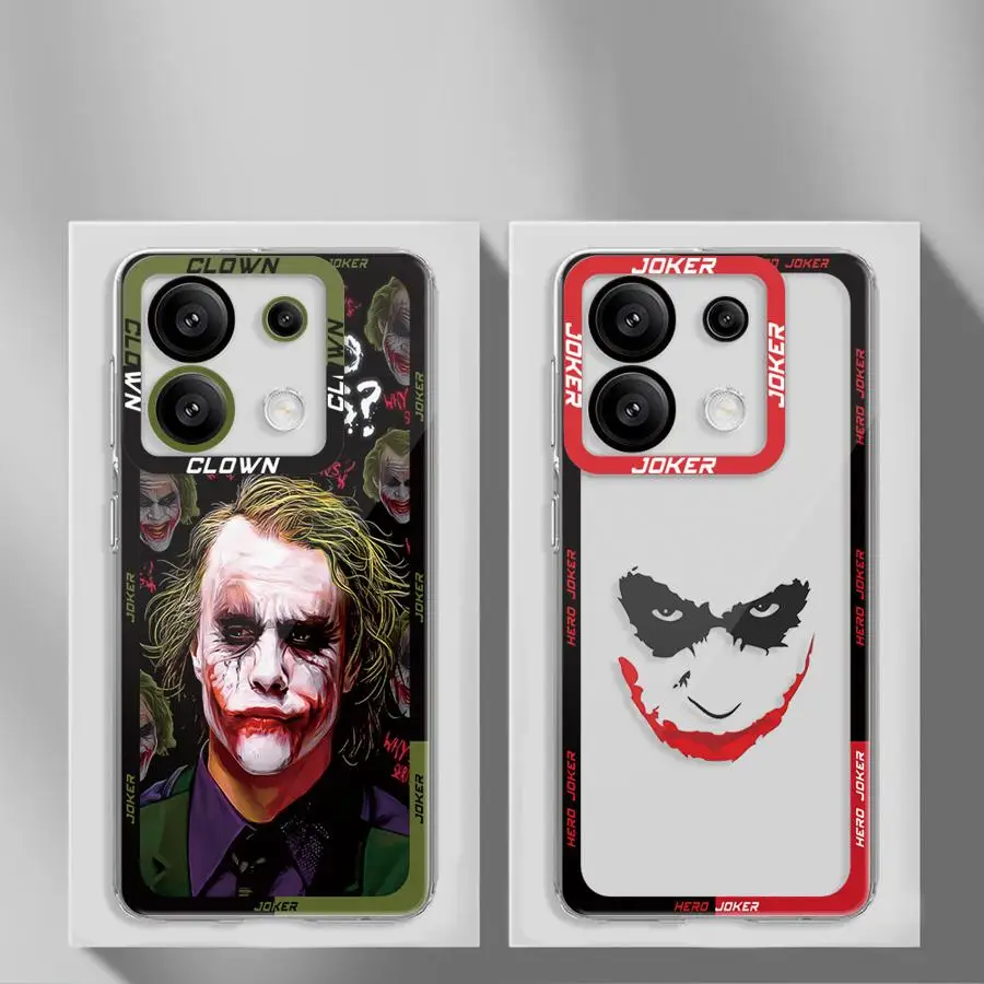 Чехол для телефона Movie J-Jokers Xiaomi Mi 11 Lite 11T Pro Poco X3 X4 X5 X3NFC M3 GT Clear Soft Shell