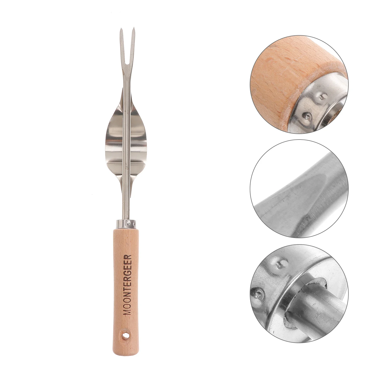 

Weed Puller Stainless Steel Useful Durable Weeding Fork Garden Weeding Tool Manual Weeder Weed Extractor