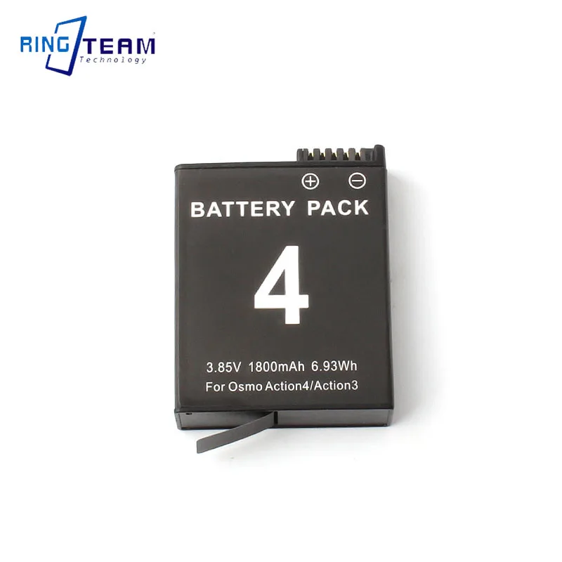 Аккумулятор для камеры OSMO Action 4/3 Зарядное устройство Аксессуары спортивной
