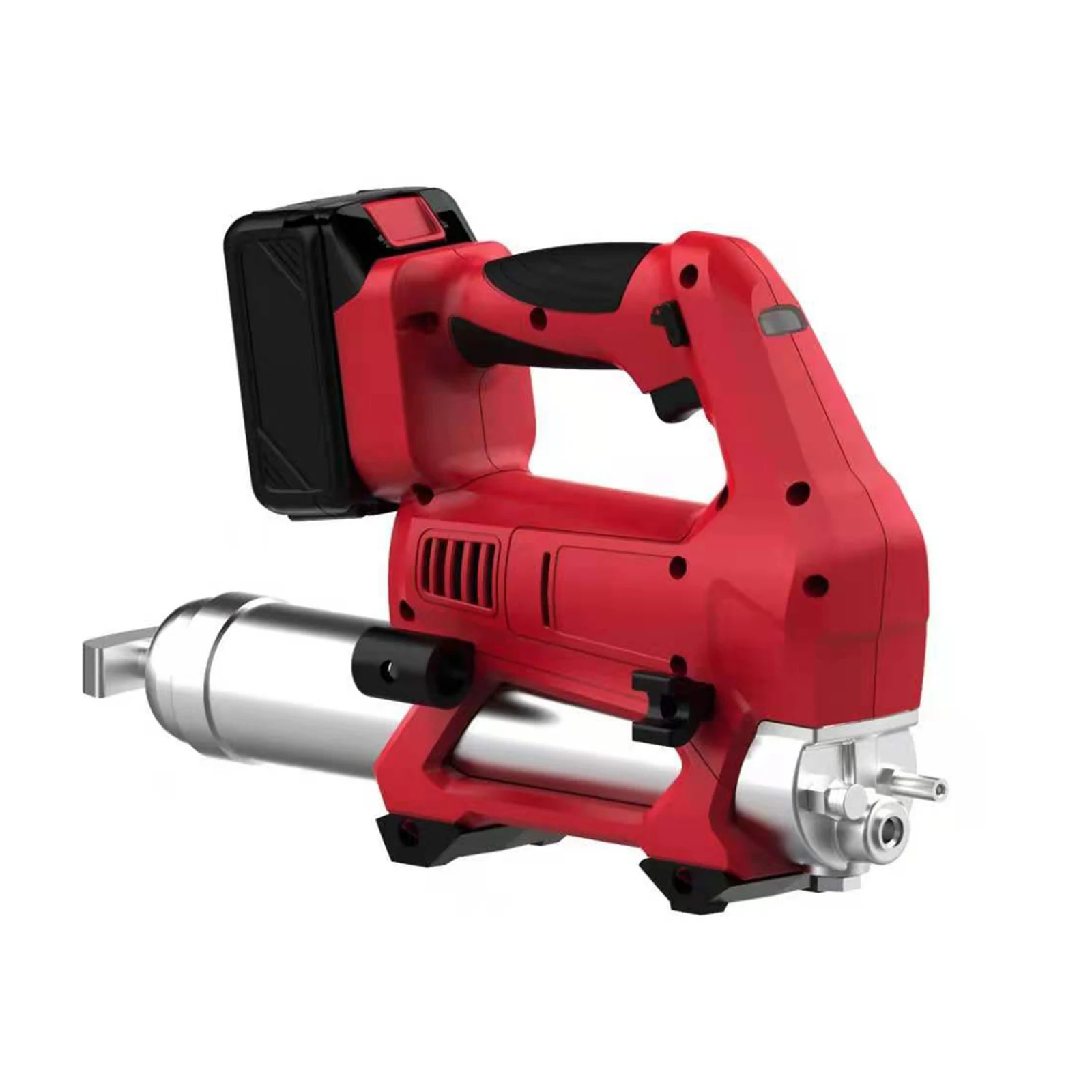 

Пистолет для смазки аккумуляторный, 18 в, 2,0 Ач, 10000psi, с гибким шлангом, максимальный объем 5 унций/мин