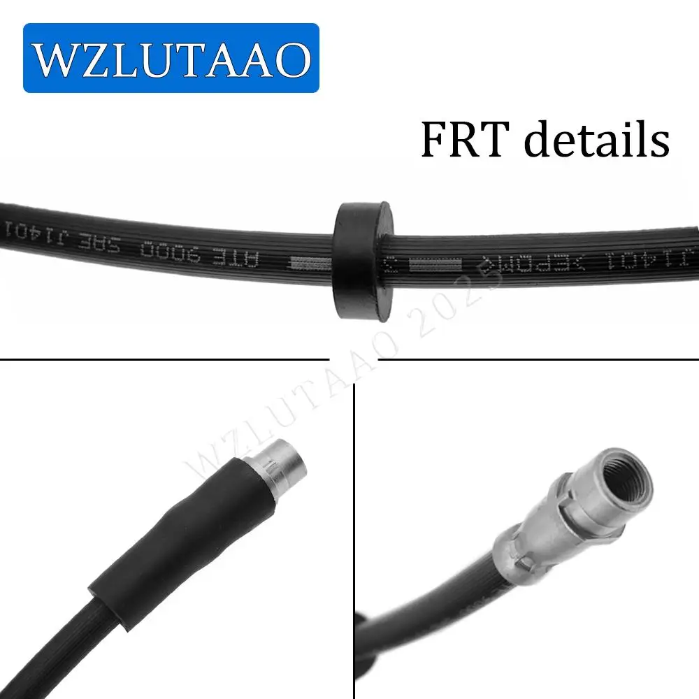 1/2pcs Frt or Rear Axle Brake Hydraulic Hose Line 8E0611707A 8E0611707D 8E0611775N 8E0611775H For Audi A4 00-08 Seat Exeo 09-14