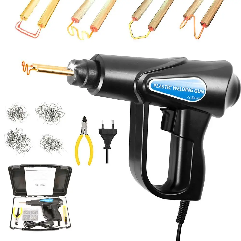 

Handy Repair Kit Car Bumper Garage Tools Plastic Welder Welding Machine Hot Stapler Repair Welders Gun