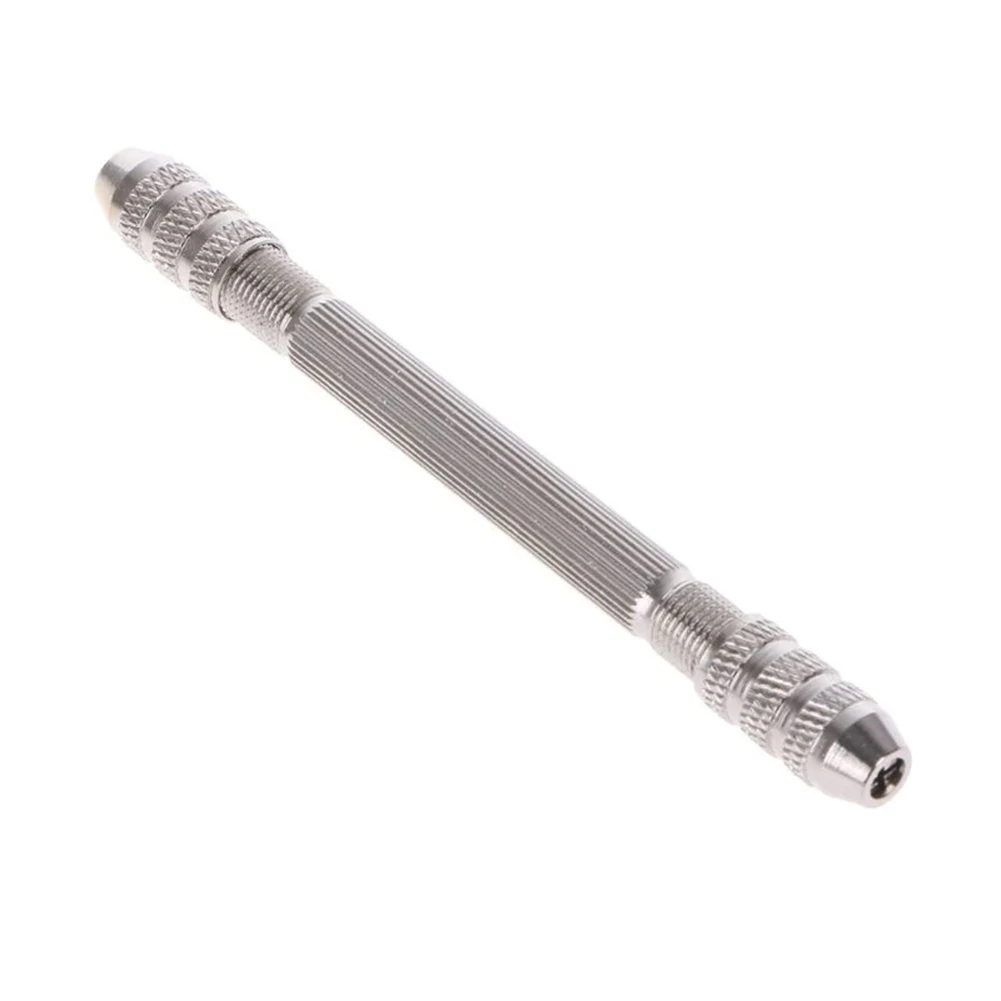 

1set Mini Hand Drill Drill Bits Double-ended 0.5-3.2mm Chuck Bits Drilling Wood Plastic Jewelry Reticulated Hand Twist Drill