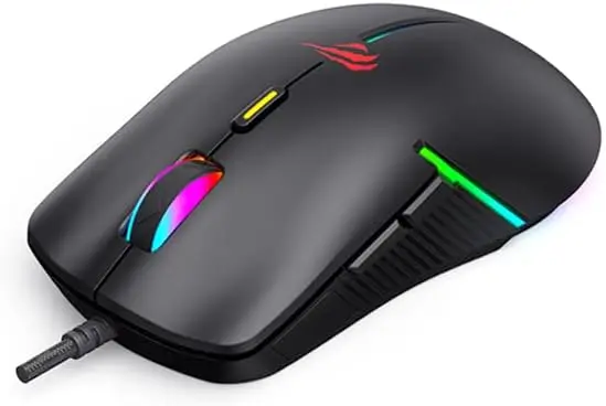 

MS1031 RGB, USB, 7200 DPI, 6 Botões, Alta Precisã, Software -