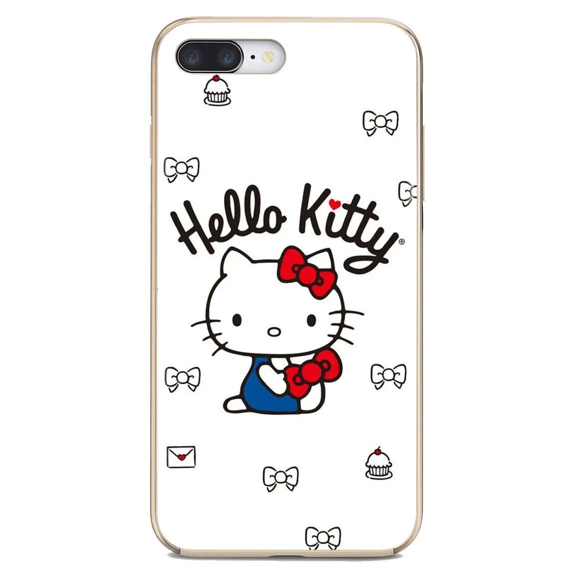Милый Радужный силиконовый чехол Hello Kitty для iPod Touch 5 6 Xiaomi Redmi S2 Pro 5A Pocophone F1 LG G6 Q7 G5 |