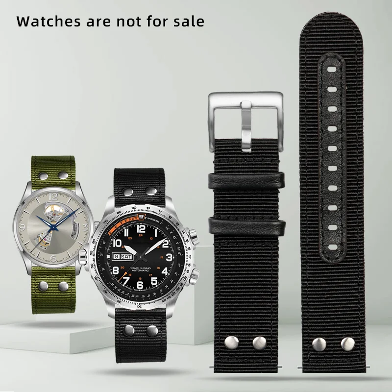 Нейлоновый универсальный ремешок для наручных часов