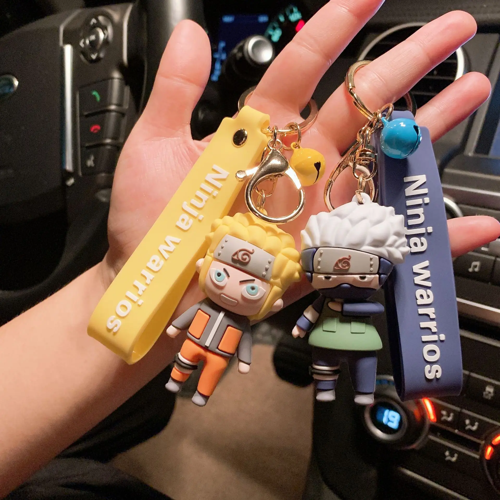 

Doll Keychain Cartoon Hanging Ornaments Cute Car Key Pokemon Backpack Couple Pendant