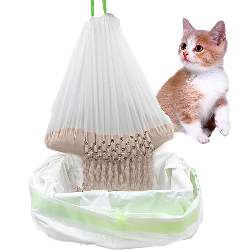 Liner Super Strong Litter Sifter Bag Easy Clean Up Pet Cat Supplies