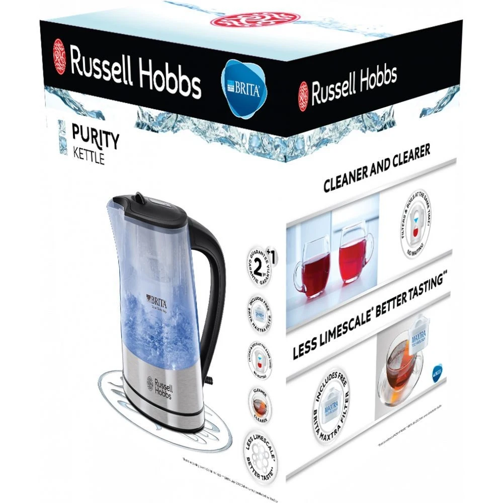 Электрический чайник Russell Hobbs 22850-70 2200 Вт 1 л серебристый |