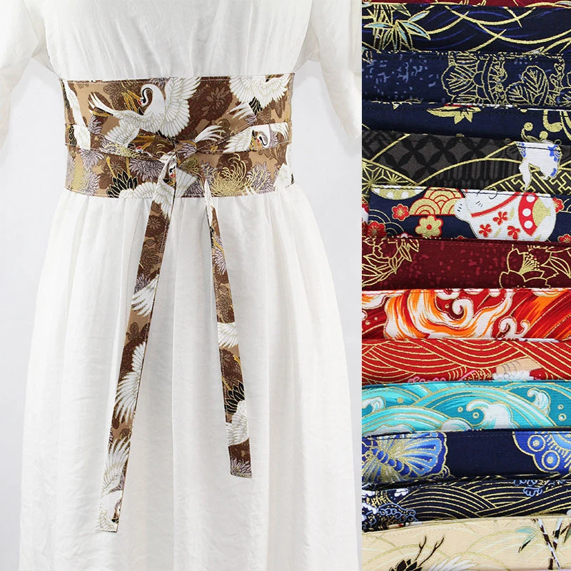 Пояс ханьфу в китайском стиле пояс с японским кимоно ретро традиционный юката