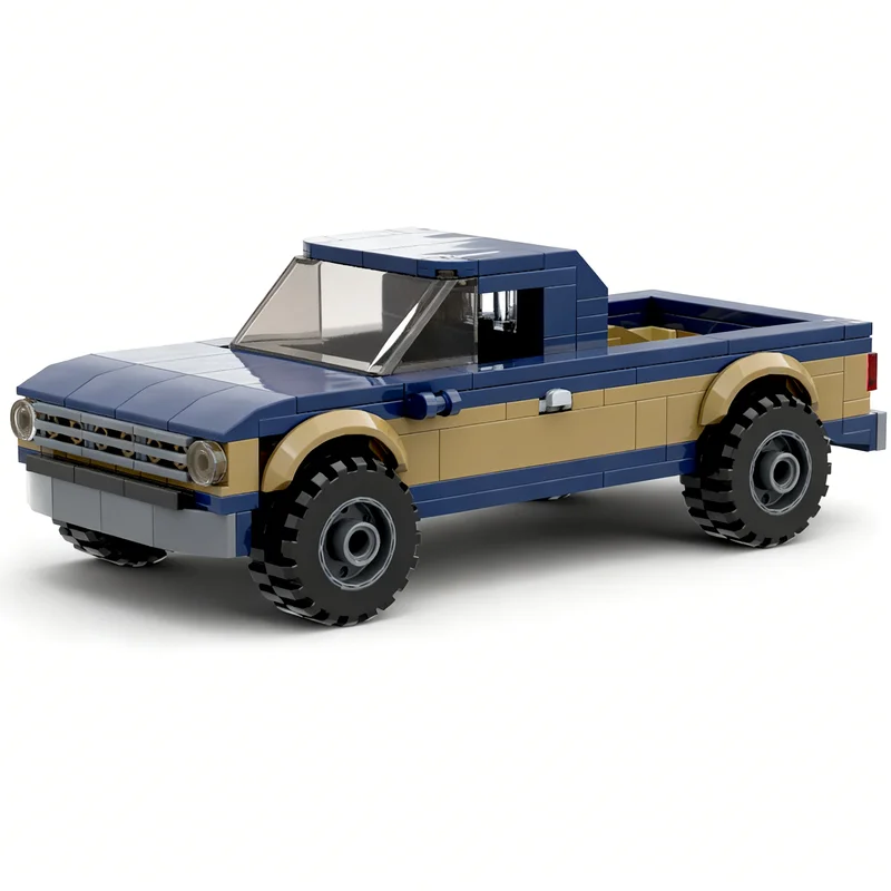 Фото Набор для сборки модели грузовика F-150 Regular Cab (294 детали) MOC Technology Dexter Truck Classic Pickup, конструктор для самостоятельной сборки, подарочный набор на день рождения №4