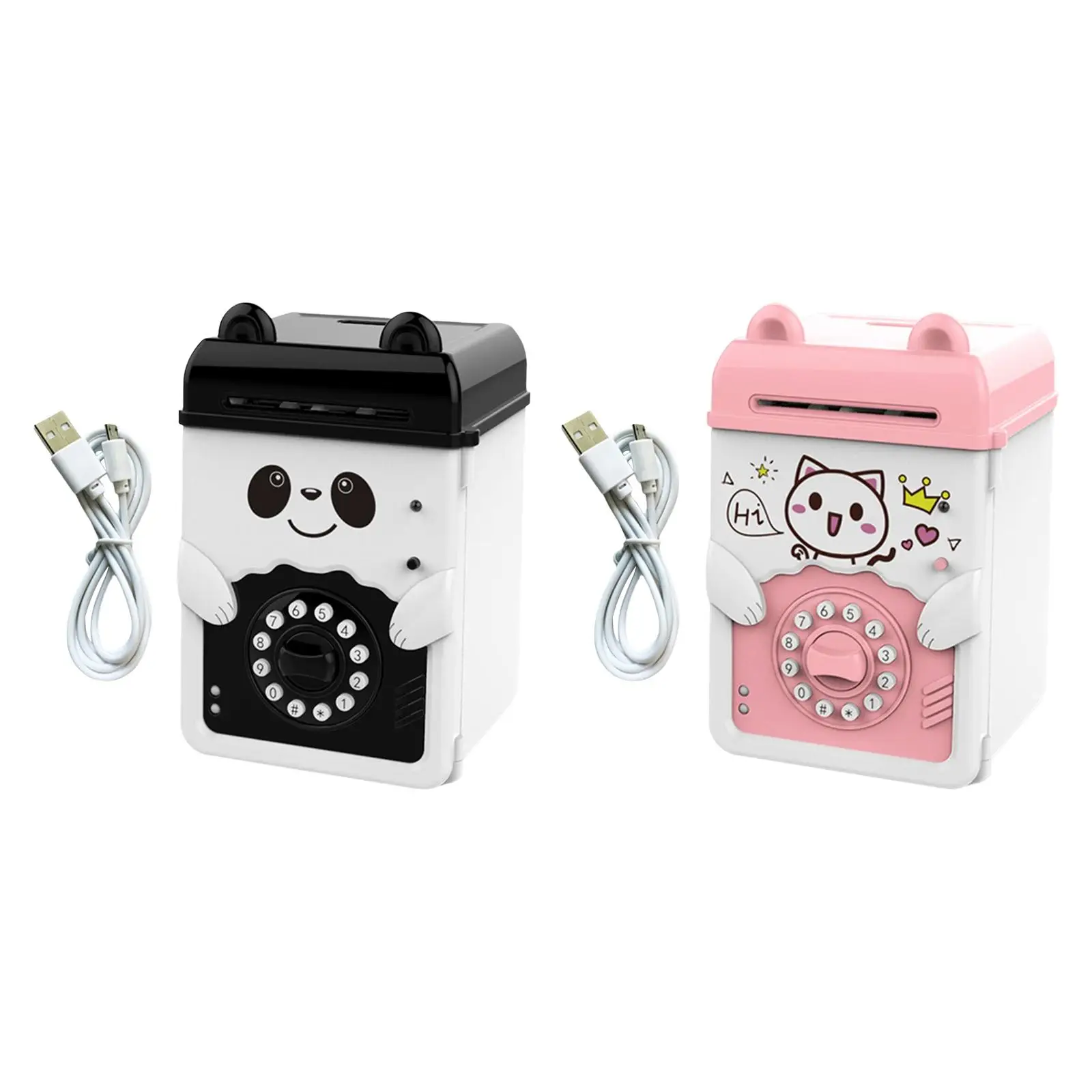

Child Electronic Piggy Bank Saving Box Automatic Music Playing Gift Toy