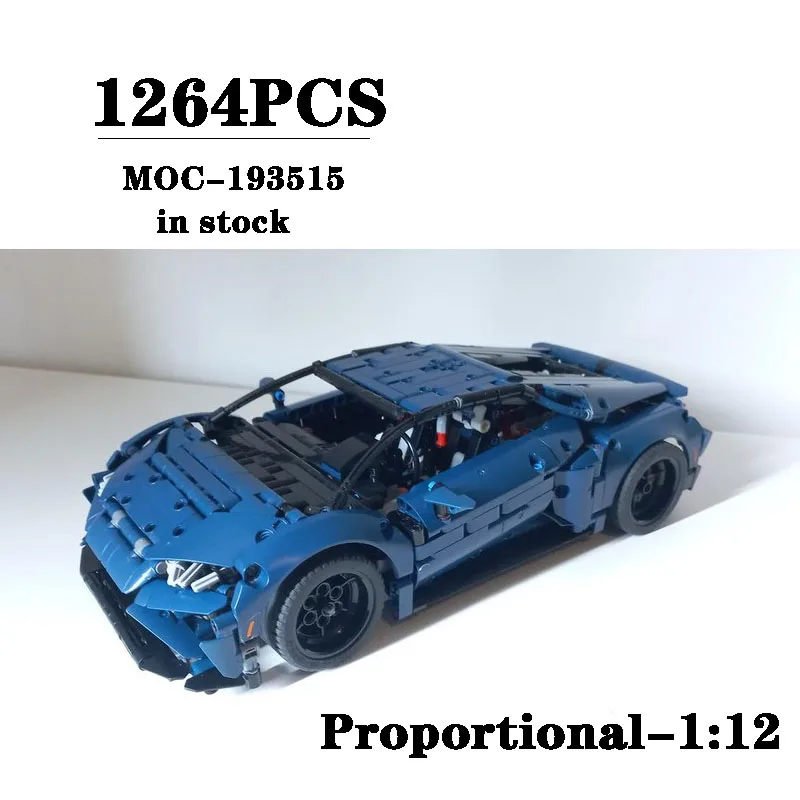 Строительный блок искусственная машинка 42154 запасные части 1264 шт. строительная