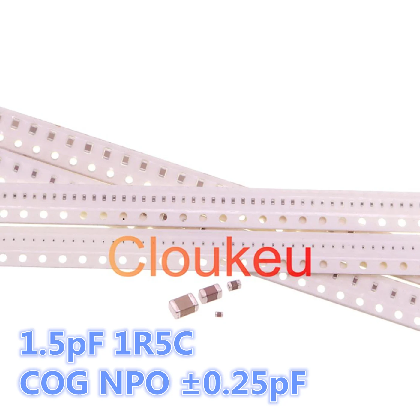 Микросхема керамического конденсатора 1.5pF 1R5C 0201 0402 0603 0805 50 в 100 в 250 в 500 В COG NPO ± ПФ