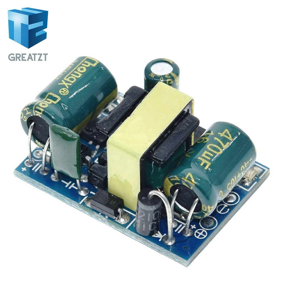 Блок питания GREATZT AC-DC 12В 450мА 5Вт, понижающий преобразователь (модуль) для Arduino DIY KIT (art.: 3920da36d64c7) - 3920da36d64c7