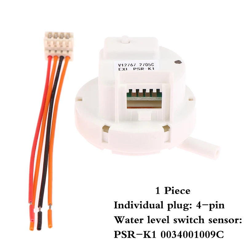 

Датчик уровня воды Φ 0034001009C разъем подходит для автоматической стиральной машины Haier wave wheel
