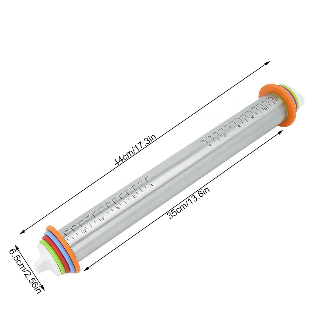 

Набор регулируемых роликов для теста из нержавеющей стали