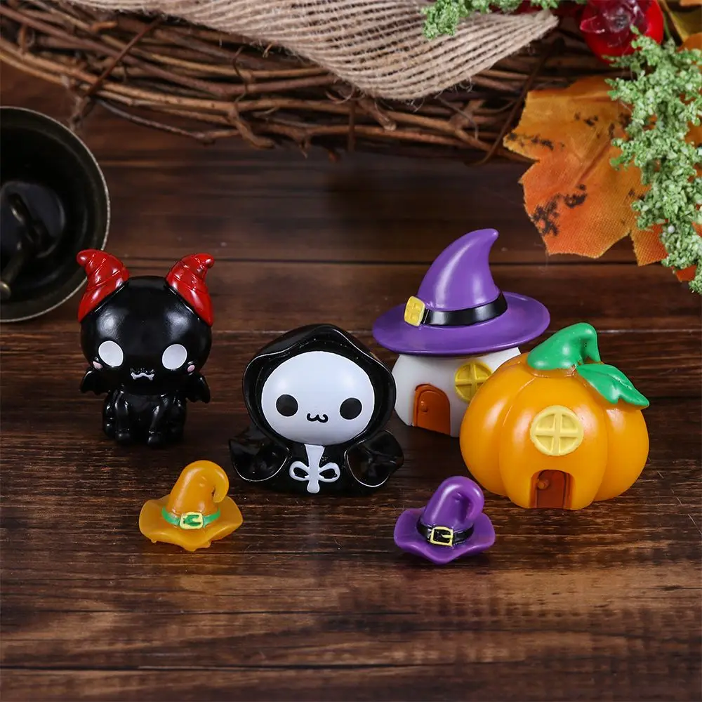

Mini Garden Decorations Miniature Figurines Resin Craft Halloween Ornaments Halloween Decor Micro Landscape Ornaments