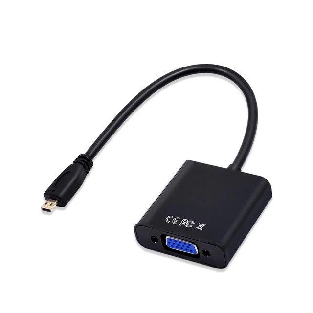 Переходник с Micro HDMI на VGA 