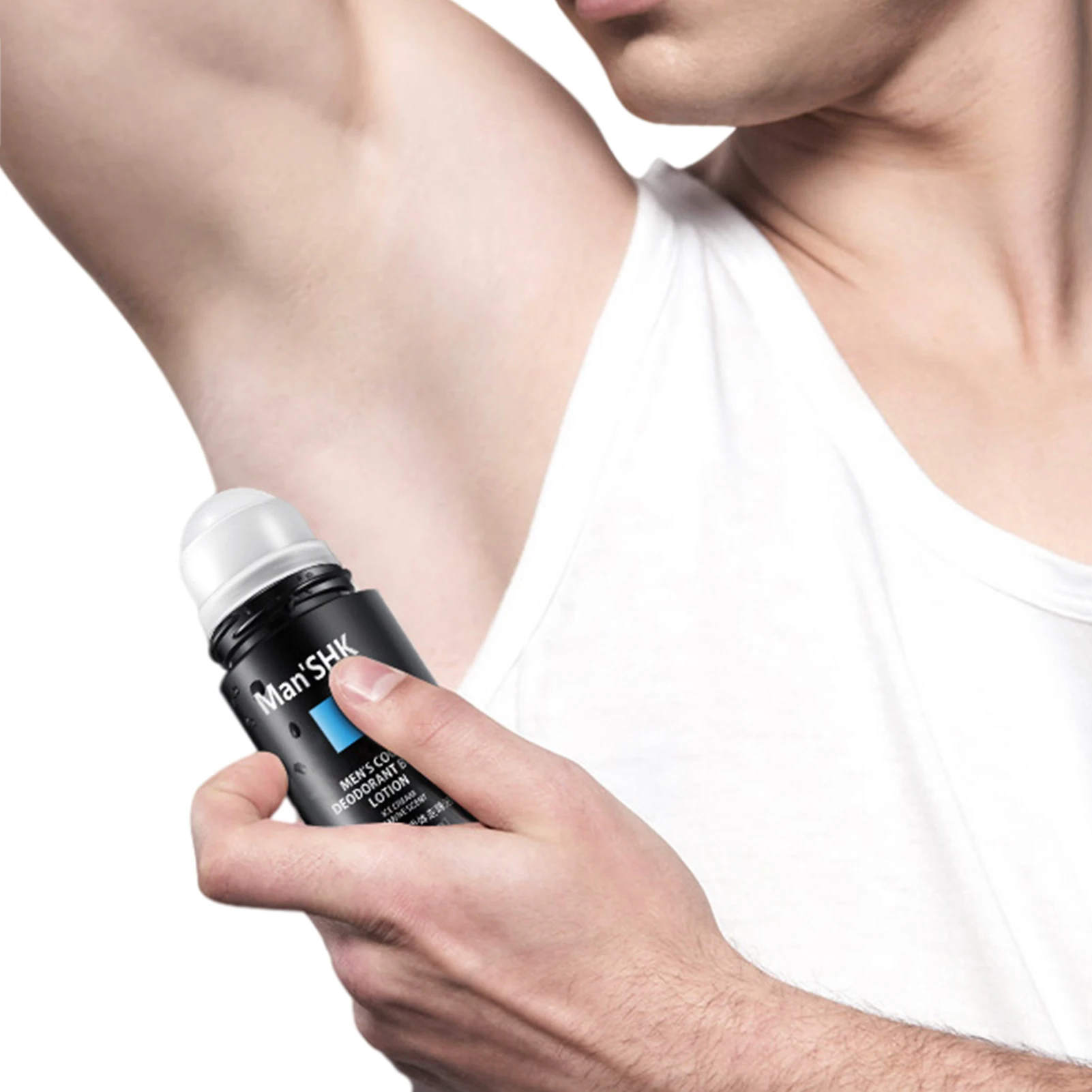 Men Antiperspirant Ice Cream Scent Anti Sweat Deodorant Roll-on Deodorant Ice Cream Scent Protects From Excessive Sweat Odor