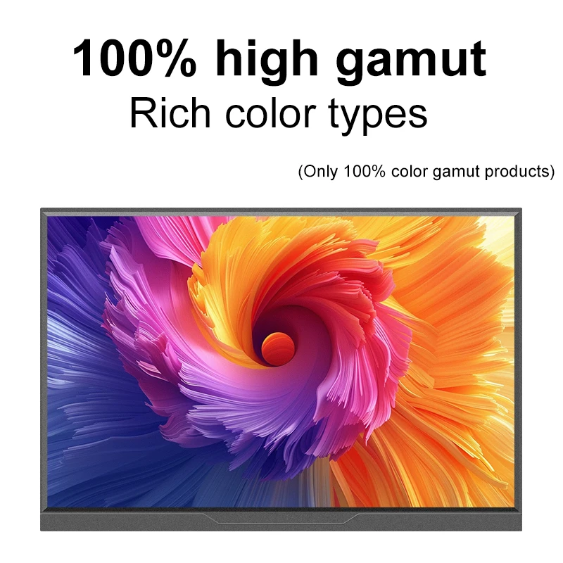 16-дюймовый портативный монитор, 120 Гц, 100% sRGB, игровой IPS-дисплей для ноутбуков, ПК, SteamDeckSwitchPCMacXbox, PS45, Type-C, HDMI (art.: 3920dc1bb2cca) - 3920dc1bb2cca