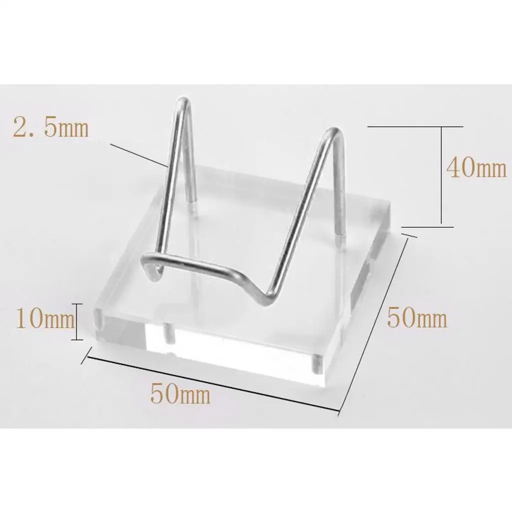 1 шт. держатель-подставка для минерального окаменения акриловая основа софтбола