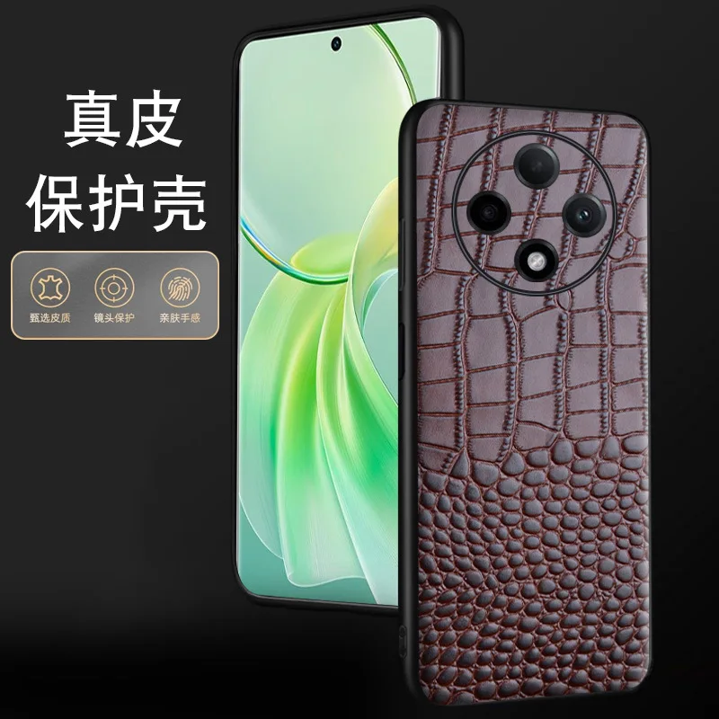 Роскошный чехол Wobiloo из натуральной коровьей кожи с магнитной обложкой