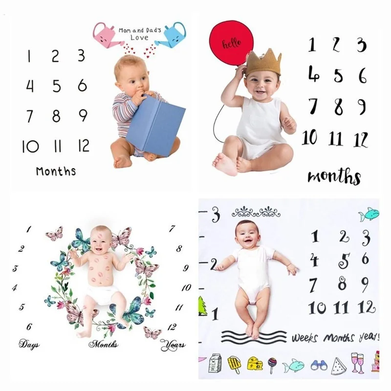 

Creative Photography Blanket Baby Birthday Hundred Days Photo Background Cloth Photography Props Blanket Props
